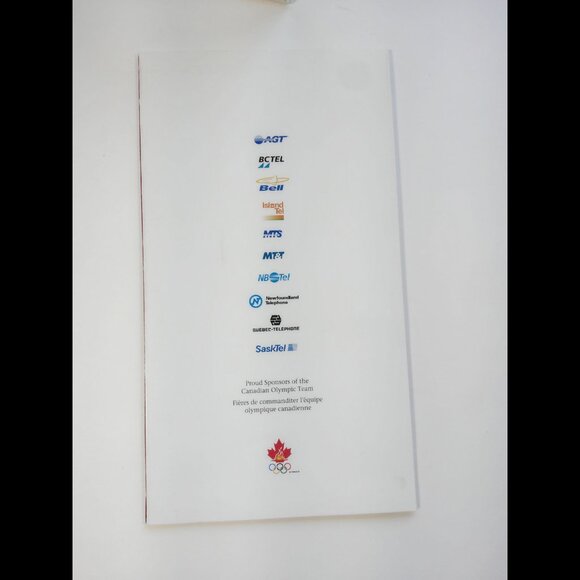 1996 Olympics Canadian Phone Cards balance beam high jump diving New, in folder - Picture 5 of 5